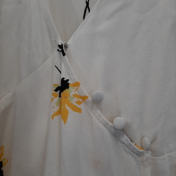 Free People Time on my Side Floral Wrap Dress - Picture 4 of 8